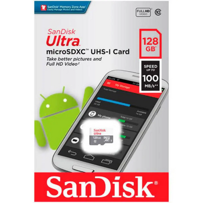 SANDISK 128GB Ultra Micro UHS-I SDXC Card |Memory card in Dar Tanzania