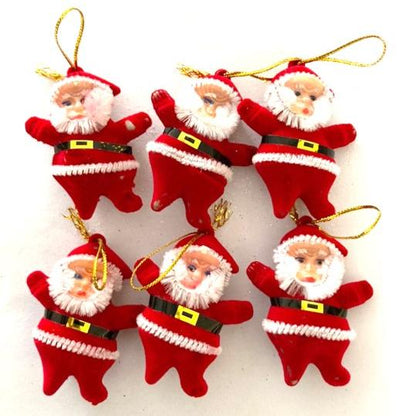 6pc Santa Tree Decoration Ornaments | Xmas Decorations in Dar Tanzania