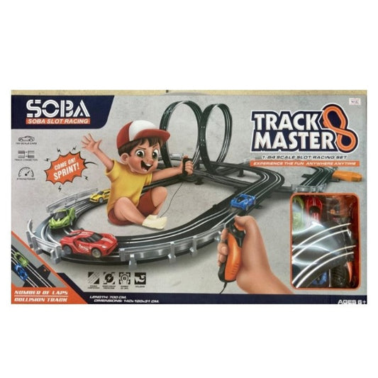 SOBA 1:64 Cars Slot Racing 700 cm Track | Slot car set in Tanzania