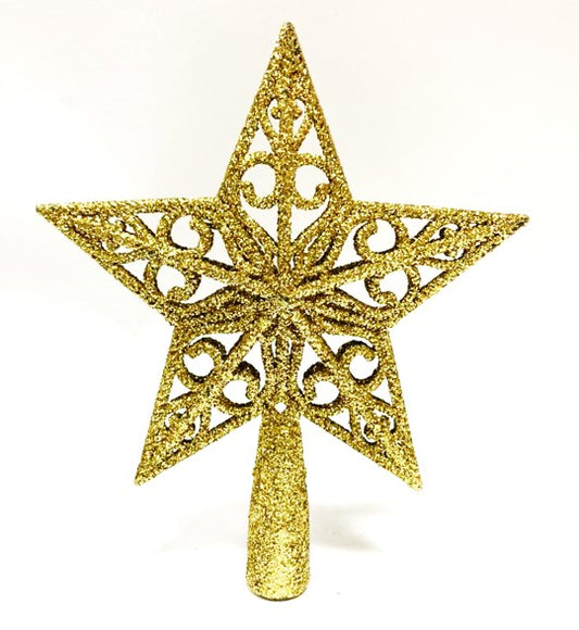 Gold Glitter Star Tree Top | Christmas decorations in Dar Tanzania