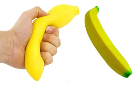 Squishy Stress Relief Foam Banana | Stress balls in Dar Tanzania