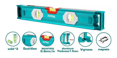Total 60cm Spirit Level TMT26056 | Spirit Levels in Dar Tanzania