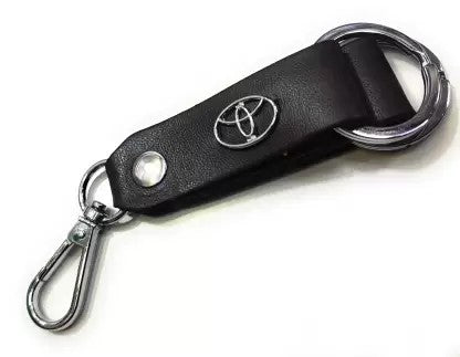 Toyota Black Leather Strap Keychain | Gift shops in Dar Tanzania