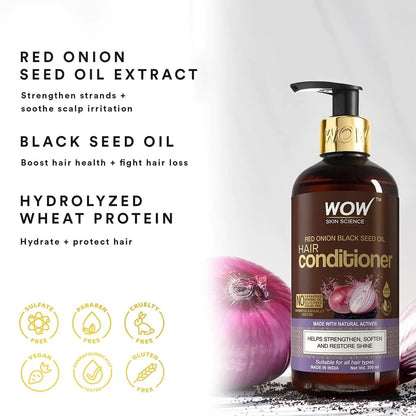 WOW Onion Black Seed Hair Oil & Shampoo | Wow hair oil in Dar Tanzania