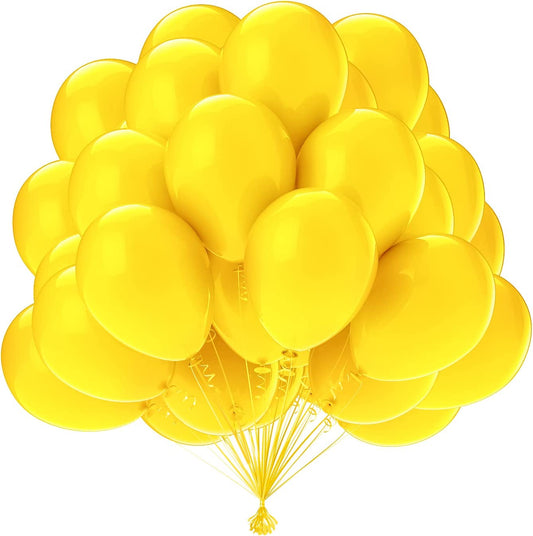 9 inch Yellow Latex Balloons 50pc | Party Balloons in Dar Tanzania